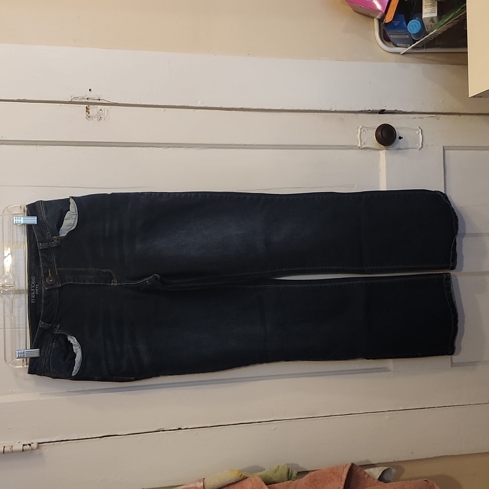 Maurices curvy boot cut jeans size 9/10